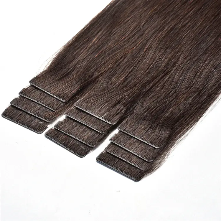 Invisible Seamless Tape Hair Extensions Top Quality Indian Full Cuticle Hair Extensions Injected Tape in Hair extensions